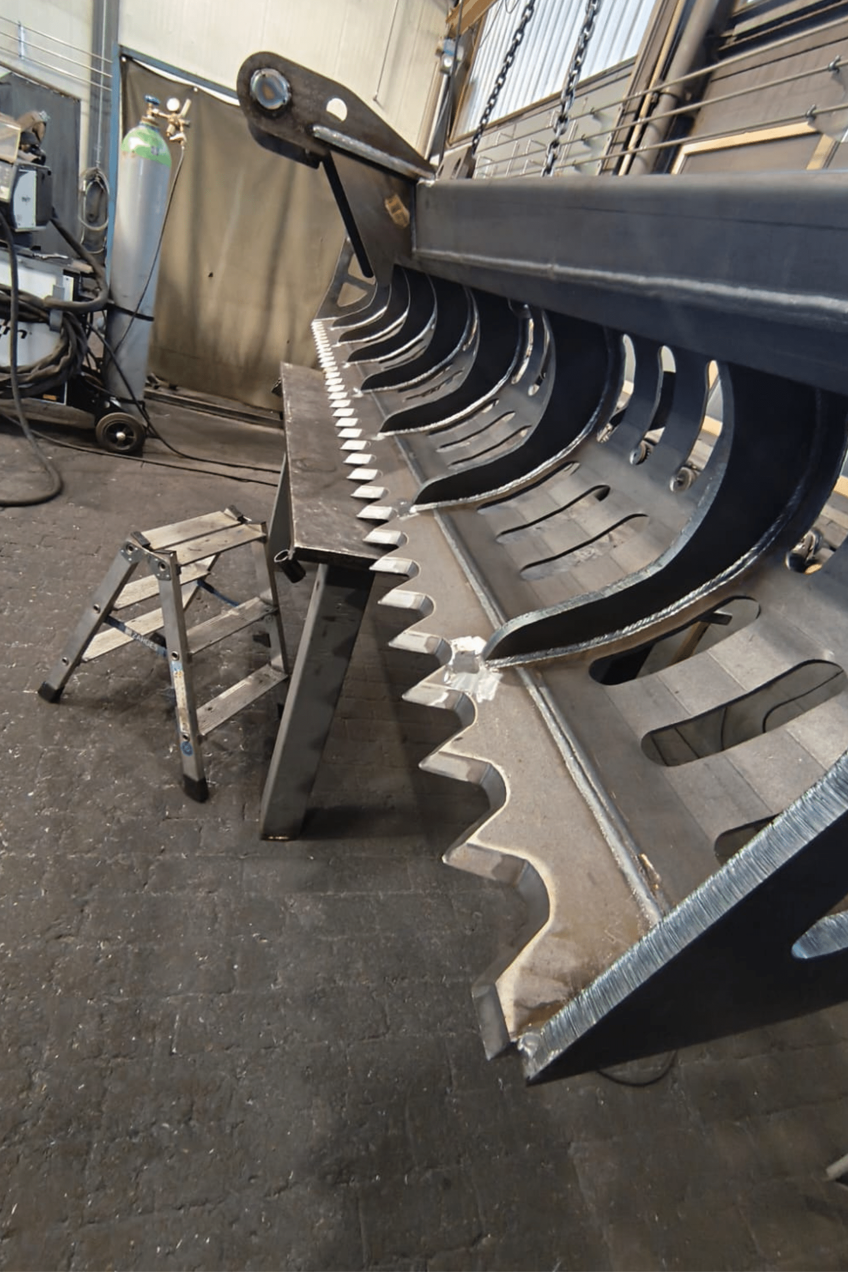 Schweißbaugruppe, Schweißnaht, Material S355