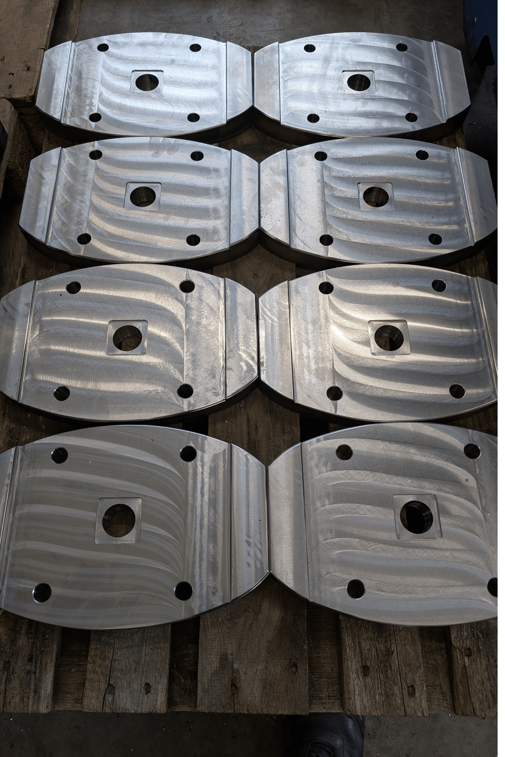 3-Achs-Fräsbauteile, CNC-Fräsen, Zuschnittbearbeitung