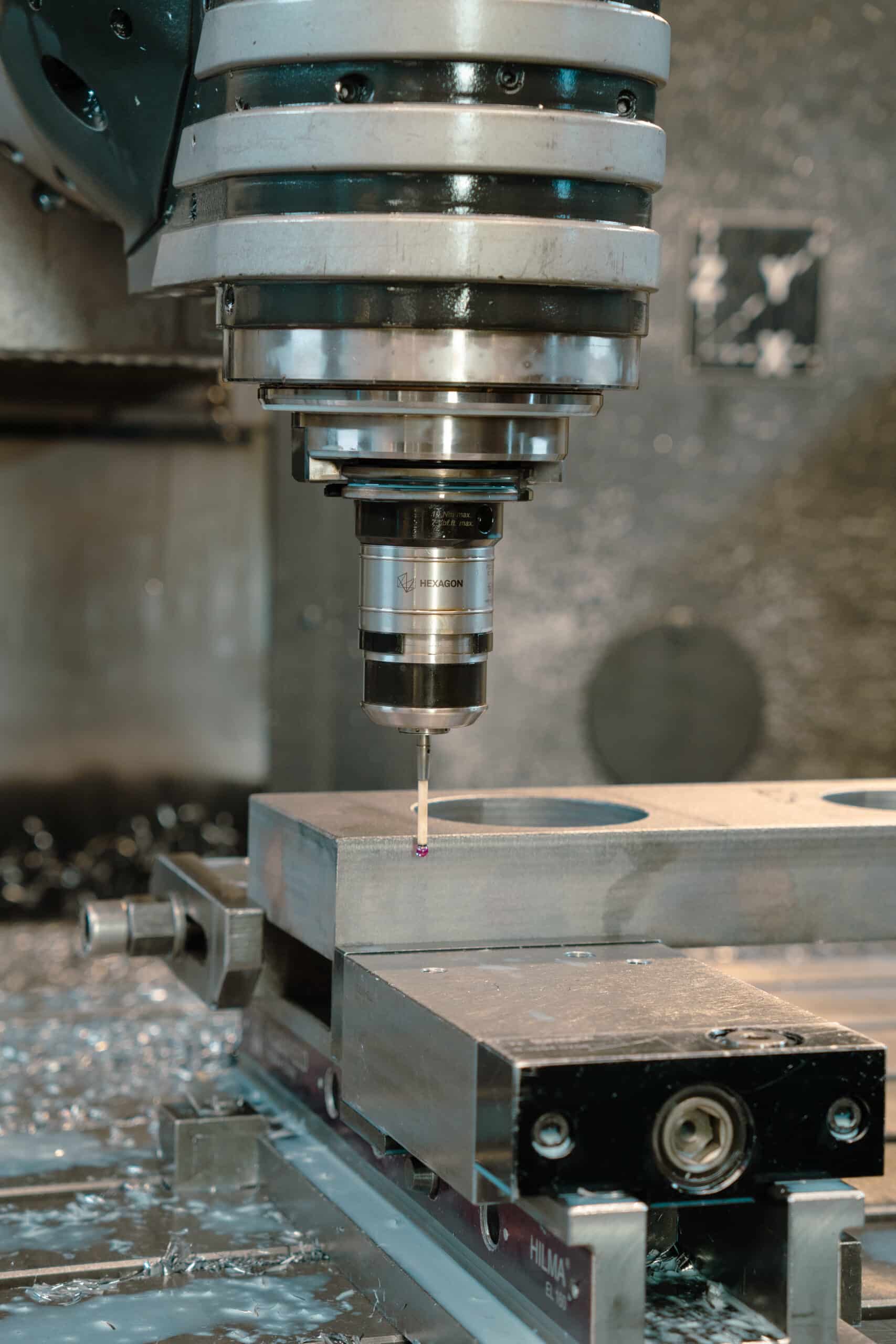 Fräsen, Bauteil einmessen